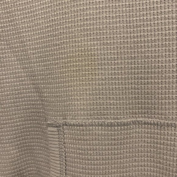 Aritzia TNA Grey Waffle Knit Sweater with Hood - Picture 3 of 3